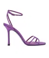 Jimmy Choo Leo 100 Wrap Sandals In Purple