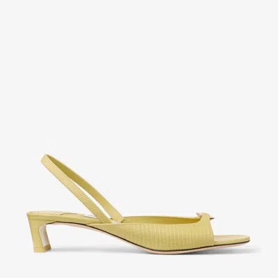 Jimmy Choo Lev 35 In Sunbleached Yellow/gold