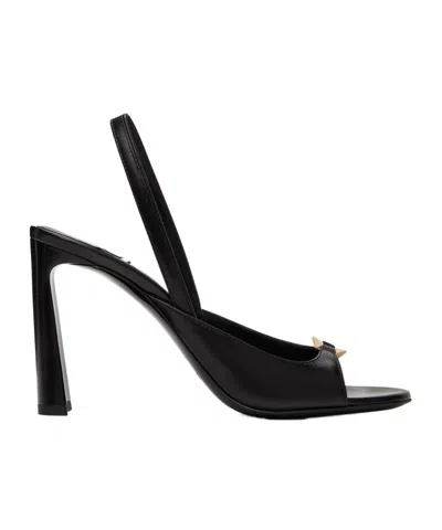 Jimmy Choo Lev 95 High-heeled Sandals In Black