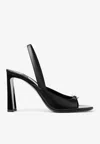 Jimmy Choo Lev 95mm Slingback Sandals In Black