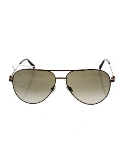 Pre-owned Jimmy Choo Lexie Aviator Sunglasses Aviator Sunglasses In Multi