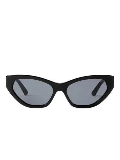 Jimmy Choo Leyla Sunglasses In Black