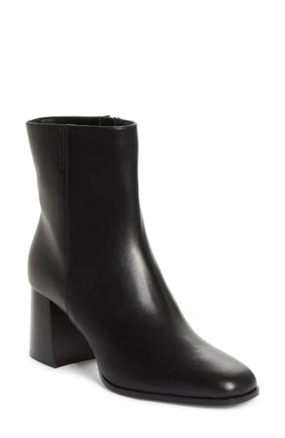 Jimmy Choo Linne Block Heel Bootie In Black