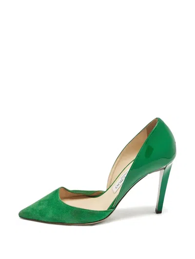 Pre-owned Jimmy Choo Liz Pumps In Green