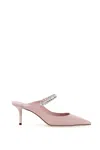 Jimmy Choo Lizard-embossed Leather Bing 65 Mules