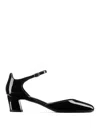 Jimmy Choo Pixie Mary Jane Block-heel Shoes In Black