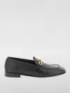 Jimmy Choo Woman Loafers Black Size 10 Soft Leather In Black