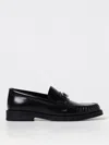 Jimmy Choo Addie Logo-plaque Leather Loafers In 黑色