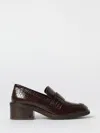 Jimmy Choo Loafers  Woman Color Brown In Burgundy