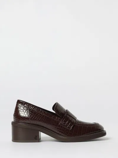 Jimmy Choo Loafers  Woman Color Brown In Burgundy