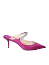 Jimmy Choo Bing 65 Slip-on Mules In Pink