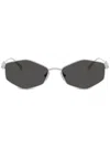 Jimmy Choo Frau Sunglass Jc4017 In Silver