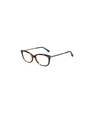 Jimmy Choo Logo Flat Mirror In Gray