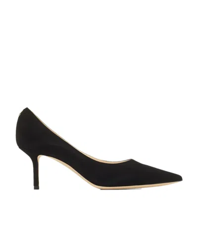 Jimmy Choo Romy 85 Coffee Tonal Suede Pumps In Brown