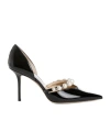 Jimmy Choo Logo High Heels In Multicolor
