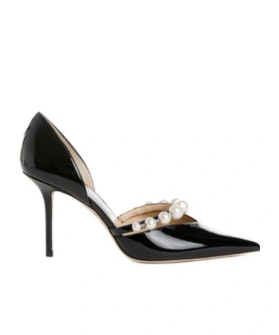 Jimmy Choo Logo High Heels In Multicolor