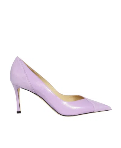 JIMMY CHOO LOGO HIGH HEELS