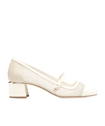 JIMMY CHOO LOGO HIGH HEELS