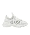 Jimmy Choo Cosmos Crystal-embellished Sneakers In White