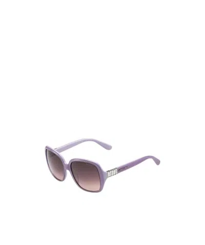 Jimmy Choo Logo Sunglasses In Gray