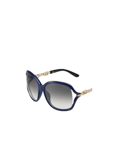 Jimmy Choo Logo Sunglasses In Multicolor