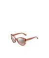 Jimmy Choo Logo Sunglasses In Multicolor