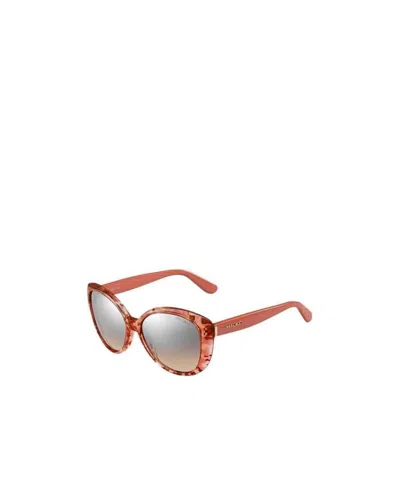 Jimmy Choo Logo Sunglasses In Multicolor