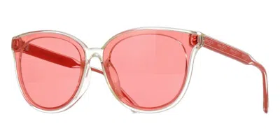 Jimmy Choo Logo Sunglasses In Pink