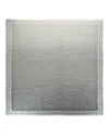 Jimmy Choo Logo Wool Blend Scarf In Gray