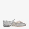 Jimmy Choo Square-toe Ballerina Shoes In Multi