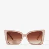 Jimmy Choo Lorea Cat-eye Sunglasses In E13 Gradient Brown