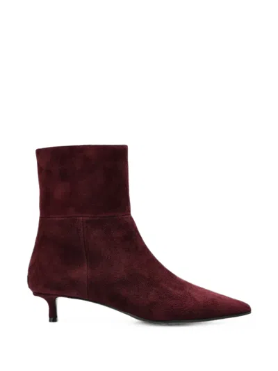 Jimmy Choo Lory 35 Suede Ankle Boots In Brown