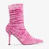 Jimmy Choo Lotta Ankle Boot 85 In Light Magenta