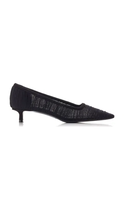 Jimmy Choo 100mm Lotta Pumps In Black