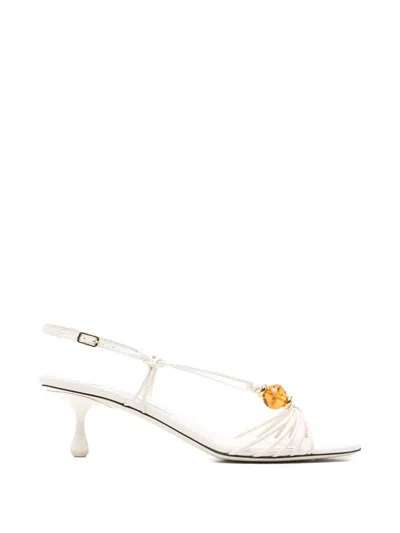 Jimmy Choo Lova Bead-embellished Sandals In Multi