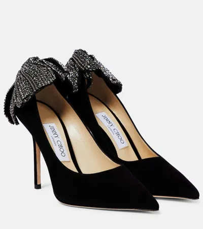 Jimmy Choo Women's Love 85 Pointy-toe Pumps In Black