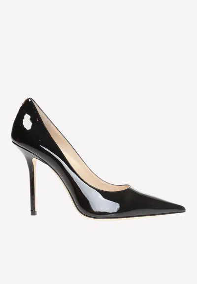JIMMY CHOO LOVE 100 PUMPS IN PATENT LEATHER