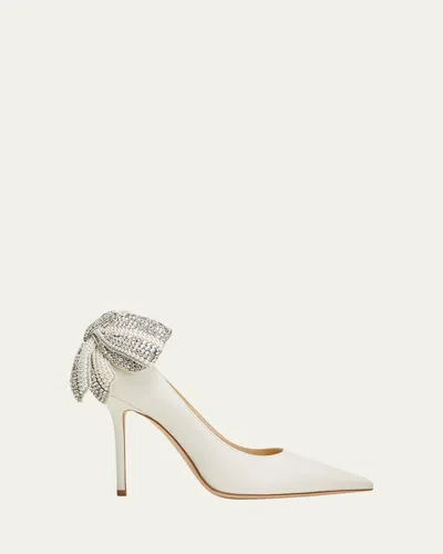 Jimmy Choo Love 100mm Crystal Flare Pumps