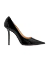Jimmy Choo Love 100mm Pumps In Black