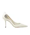 Jimmy Choo Love 85 Pumps In White
