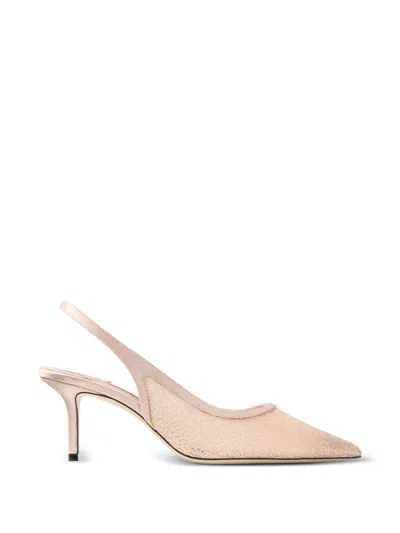 Jimmy Choo Love Sling Back 65 Pumps With Slingback Strap And Sequins In Multi