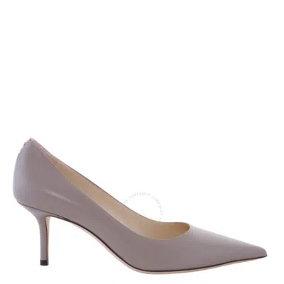 Jimmy Choo Love 65 Pointed-toe Pumps In Beige