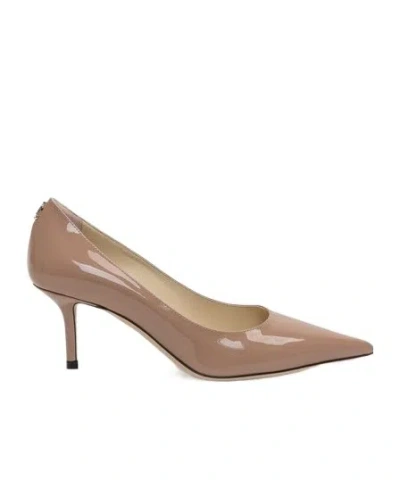 Jimmy Choo Love 65 Pointed-toe Pumps In Brown
