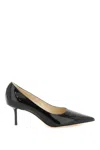 Jimmy Choo Pointed Toe Stiletto Heel Pumps In Black