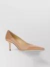 Jimmy Choo Love 65 Pumps In Biscuit Leather In Neutrals