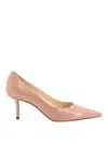 Jimmy Choo Love 65 Pointed-toe Pumps In Pink