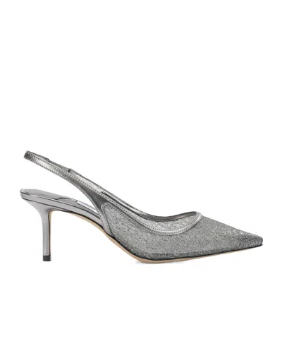 Jimmy Choo Love 65 Glittered Slingback Pumps In Multi