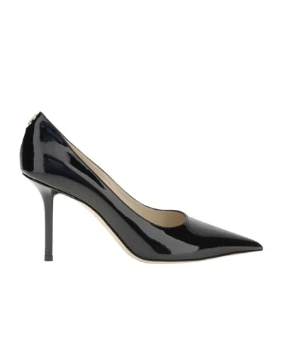 JIMMY CHOO 85MM LOVE PATENT-LEATHER PUMPS
