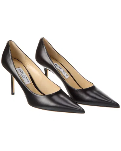 JIMMY CHOO JIMMY CHOO LOVE 85 LEATHER PUMP (AUTHENTIC PRE-LOVED)