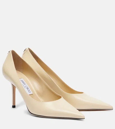 Jimmy Choo Love 85 Leather Pumps
